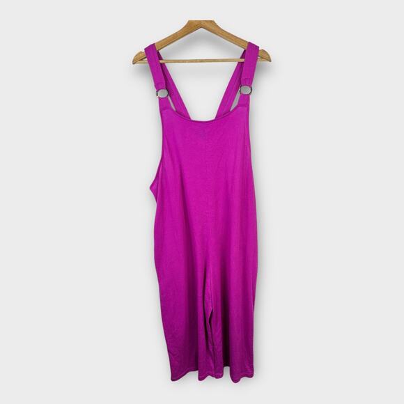 Swimsuits For All Womens size XL 14 16 Jumpsuit Beach Coverup Swimsuit Purple - Picture 2 of 8